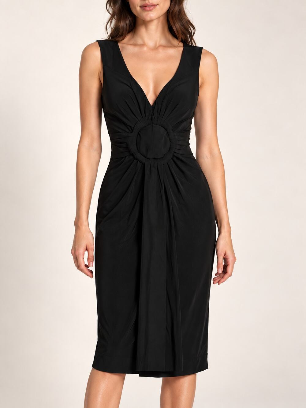 NWT Acler Tudor Dress in Black Sz. AU 6/US Sz. 2